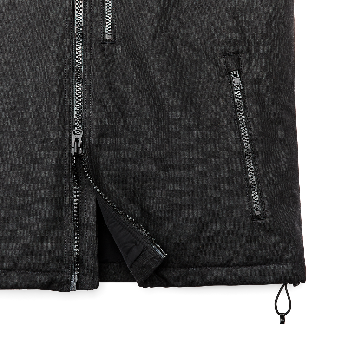 Alternate view of the Filson Tin Cloth Primaloft® Vest - Black