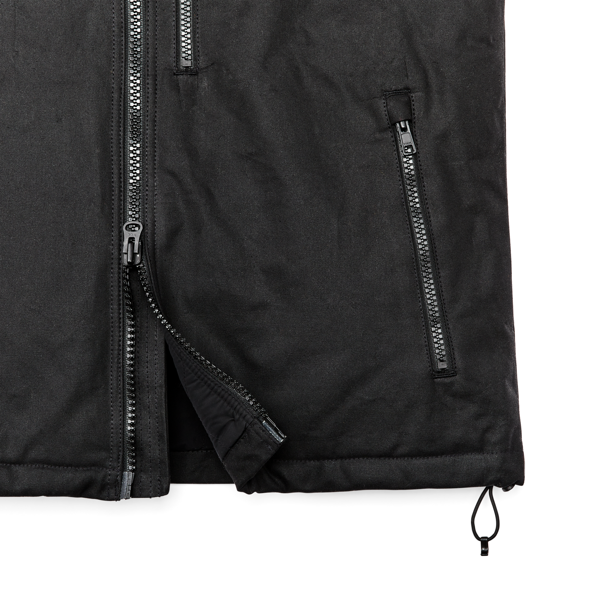 Alternate view of the Filson Tin Cloth Primaloft® Vest - Black