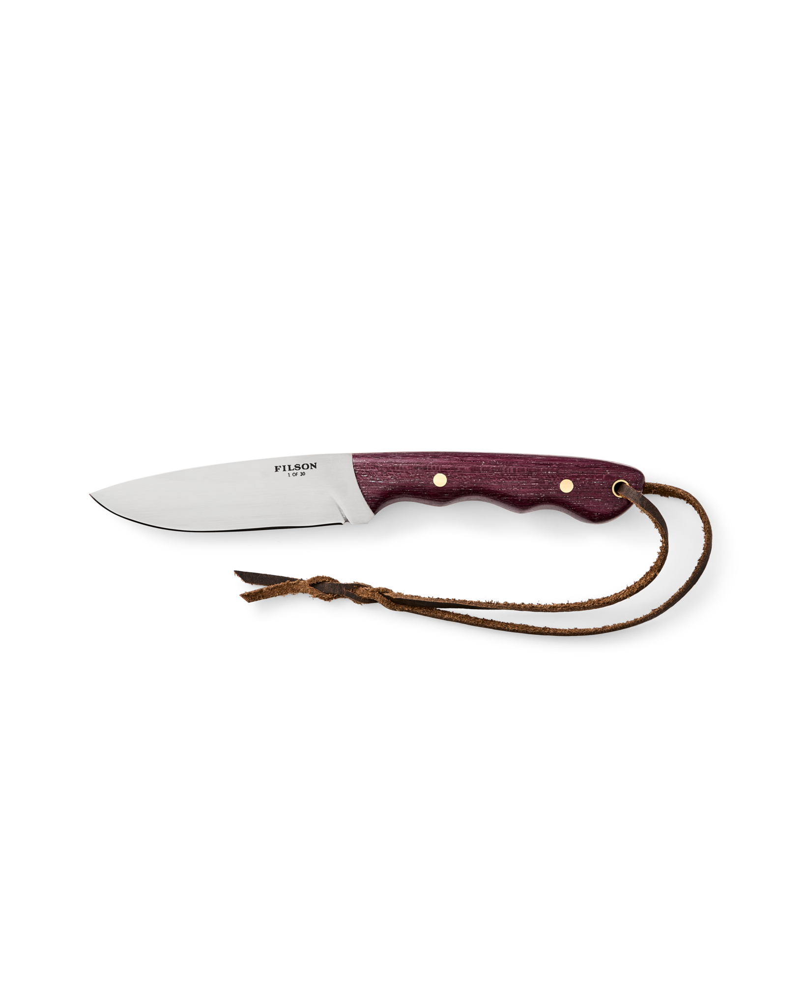Graycloud Outfitter Knife - Purpleheart Wood | Filson
