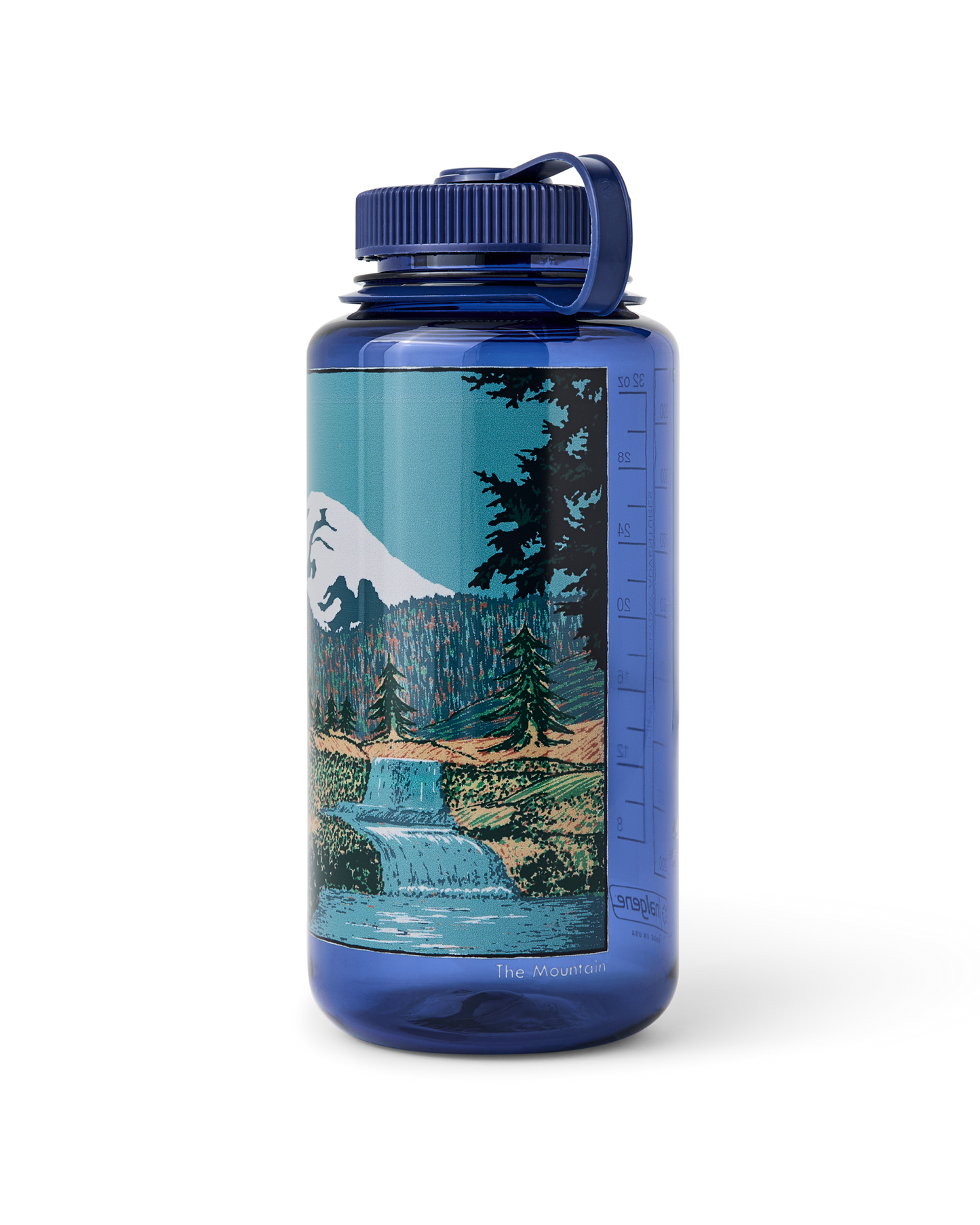 32-oz. Nalgene Bottle - Denim / Mountain