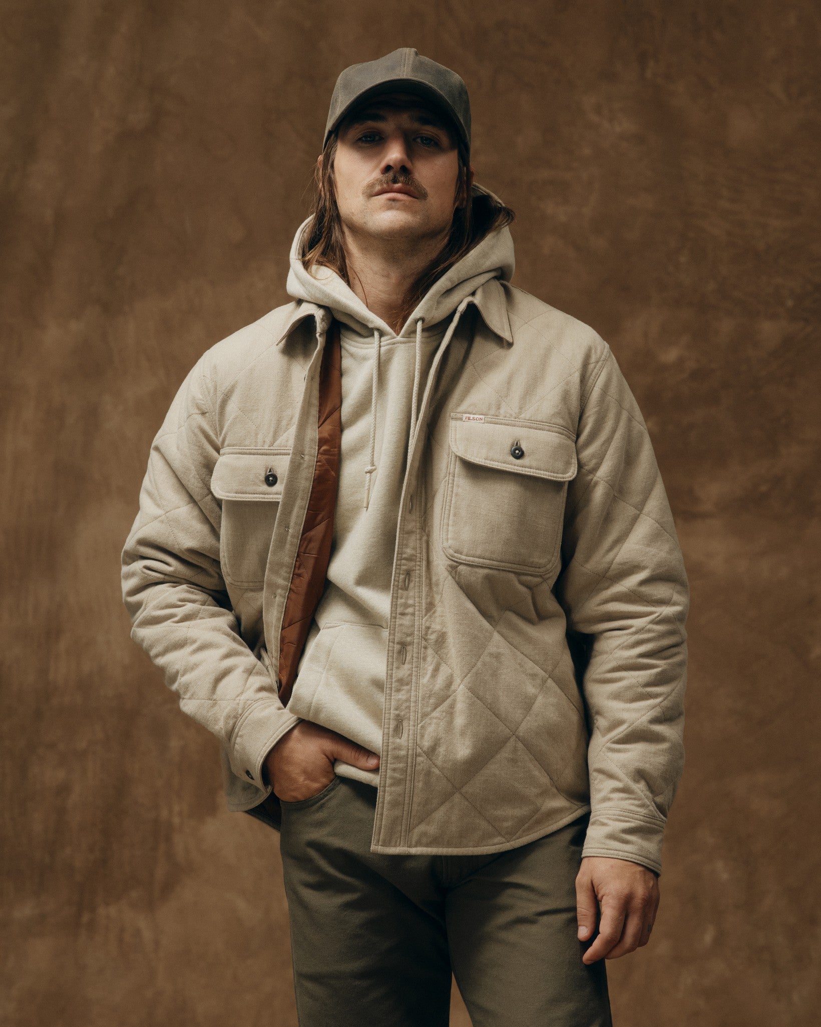 Insulated Flannel Shirt - Warm Khaki | Filson