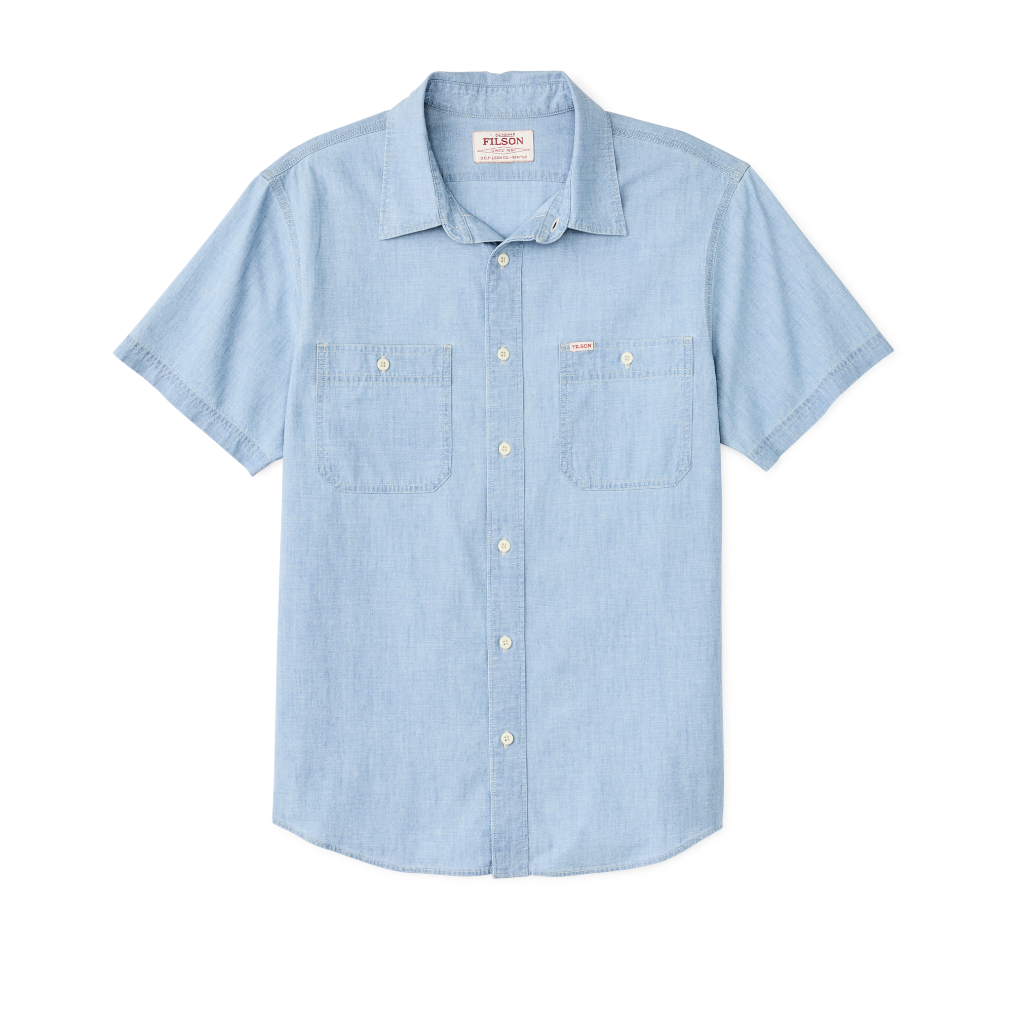 Short Sleeve Chambray Shirt | Filson