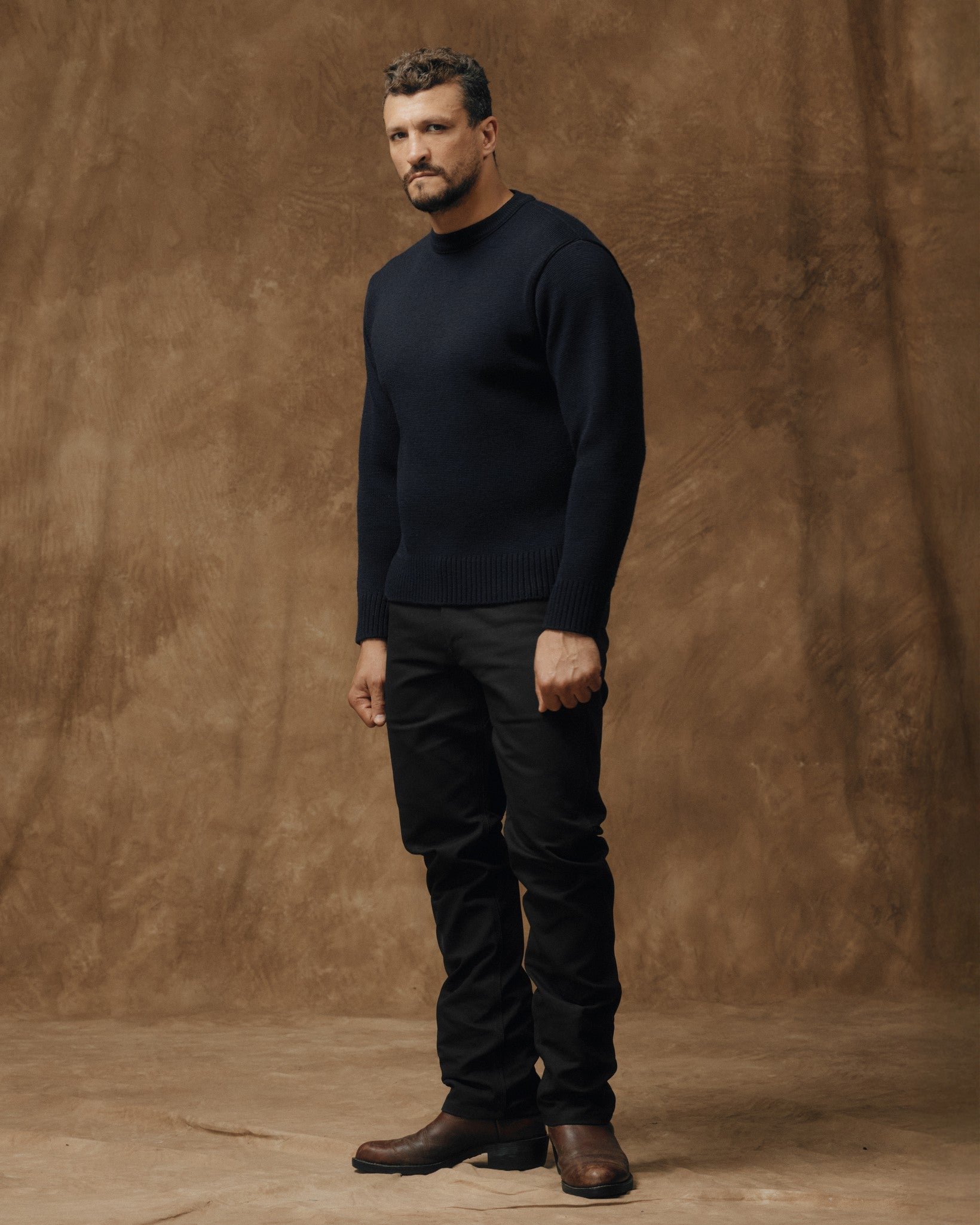 Samir is 6'2" wearing a size Medium