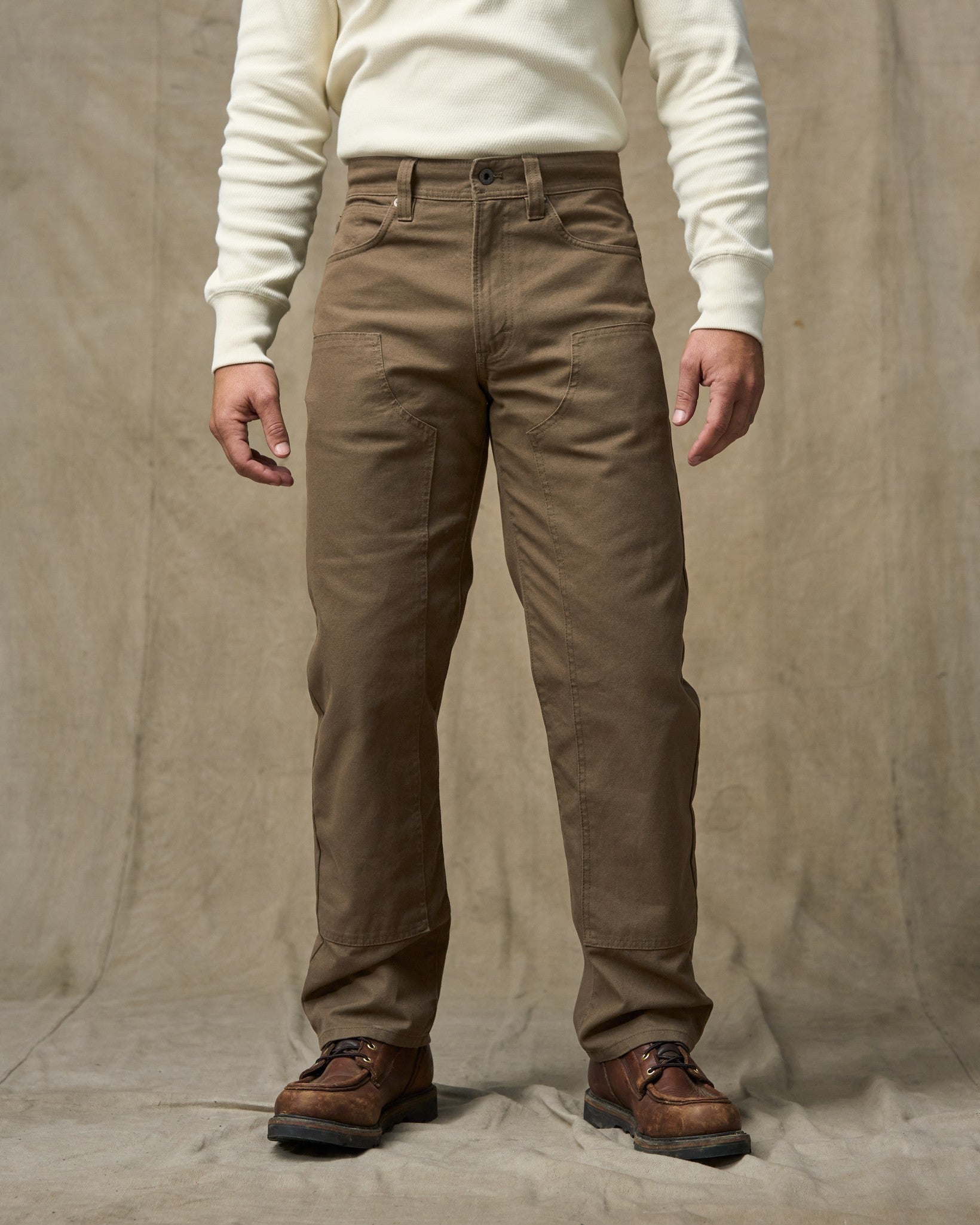 Dry Tin Double Front Pants - Marsh Olive | Filson