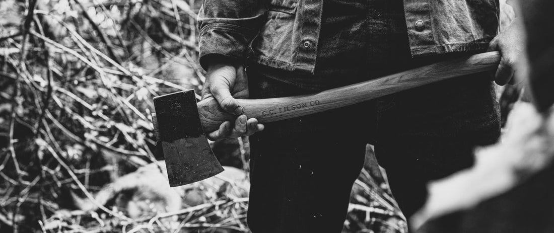 Filson x Allagash Cruiser Axe: Hand Forged in Maine, USA