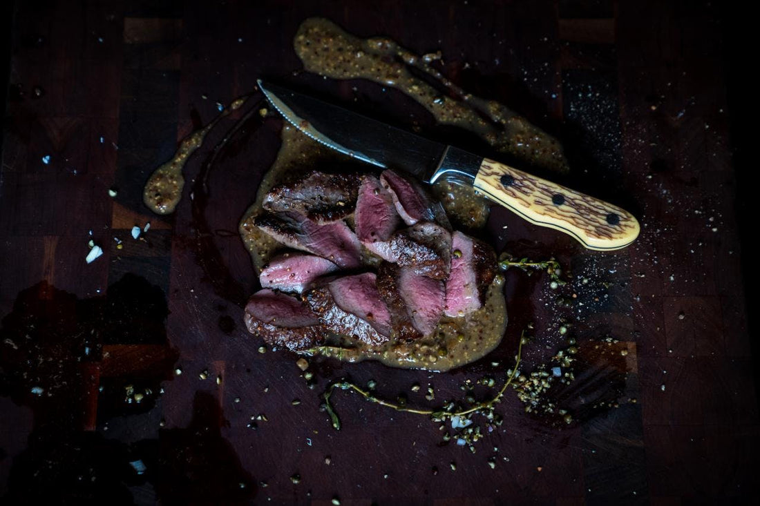 Filson Food: New Age Peppercorn Venison Steak