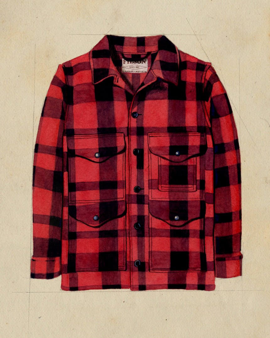 Recommended Care for Mackinaw Wool