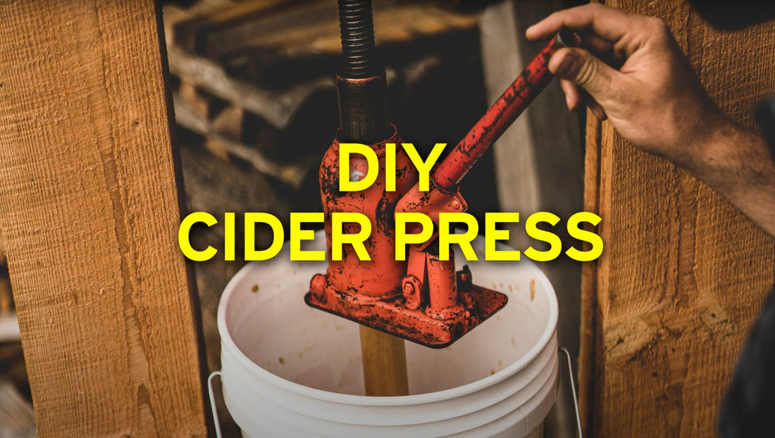 DIY: Car Jack Cider Press