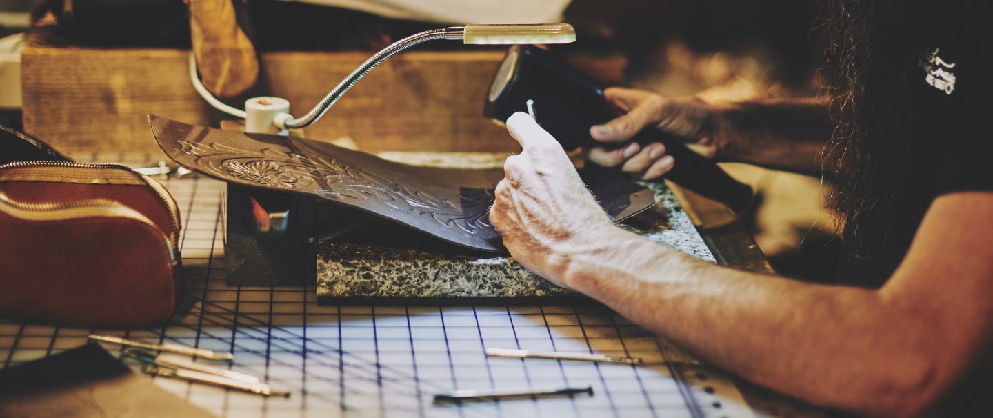 The Art of Hand Tooled Leather