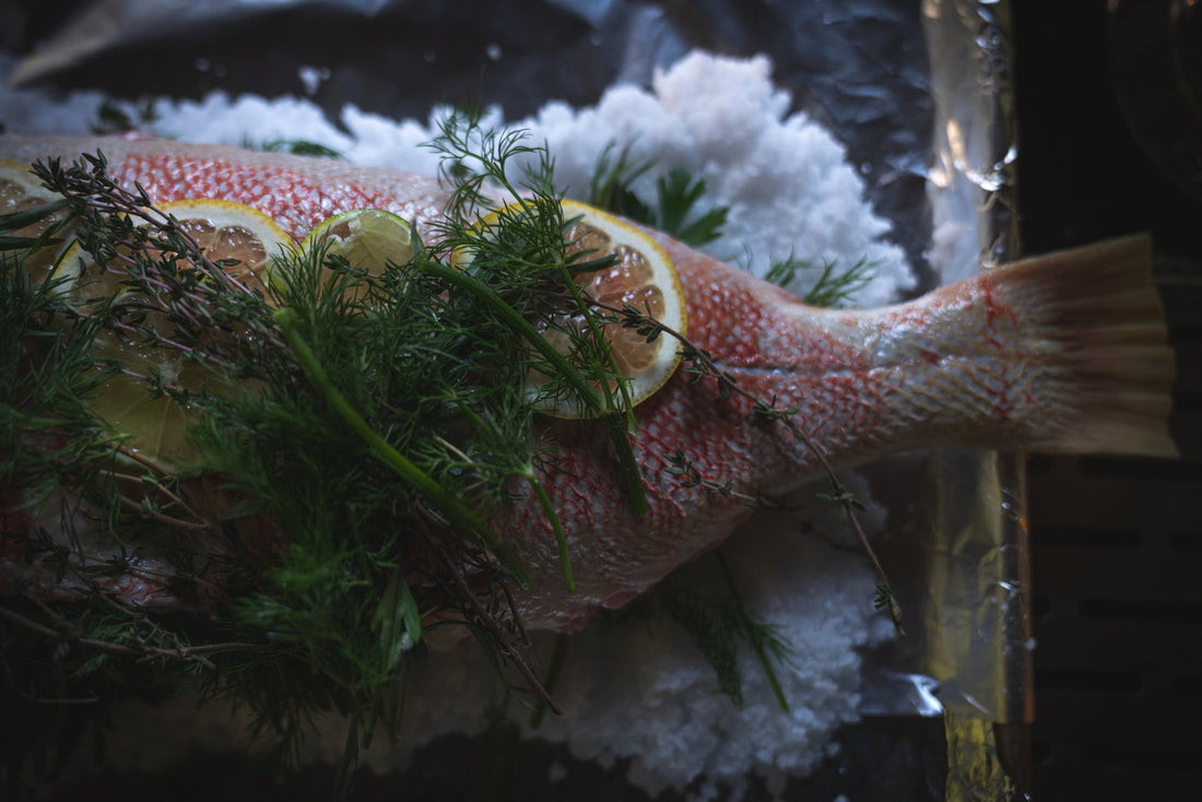Filson Food: Whole Salt Crusted Fish with Horseradish Cream