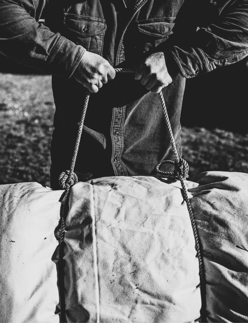 How to Make a Canvas Bedroll