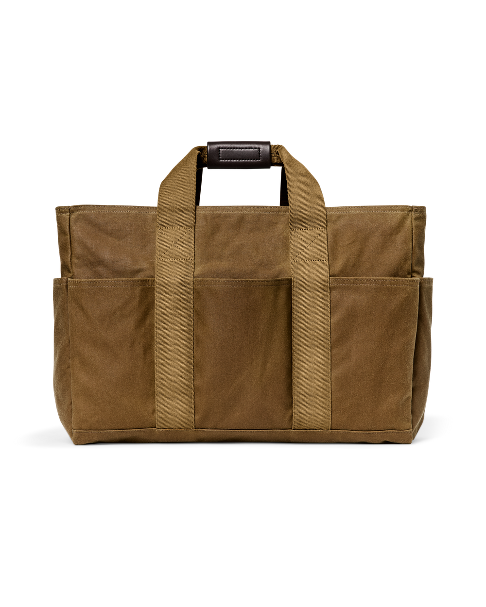 Alternate view of the Filson Tin Cloth Open Supply Tote - Dark Tan