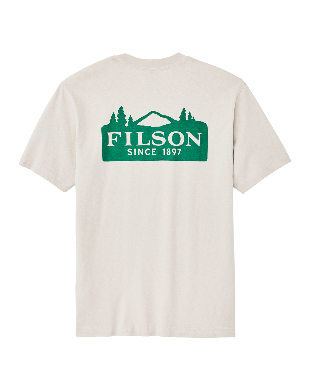 Frontier Logo T-shirt - Cliff Gray / Scenic Mark