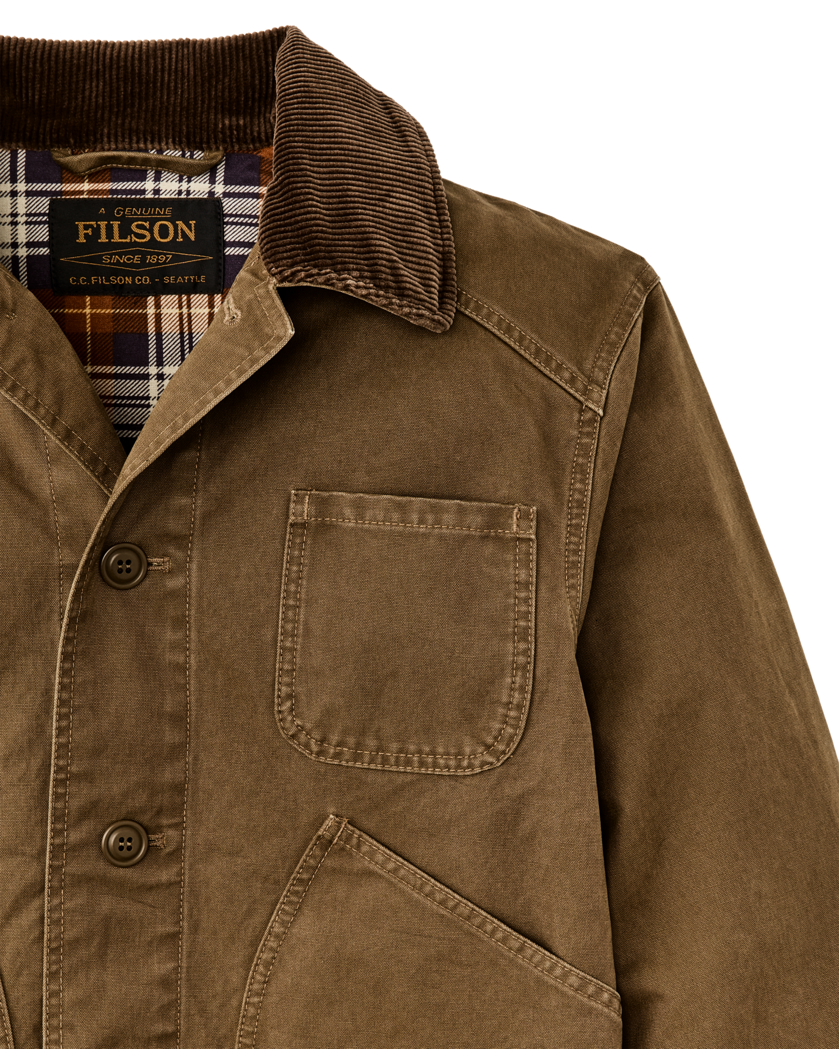 Canvas Outfitter Jacket | Filson Canvas Outfitter Jacket | Filson