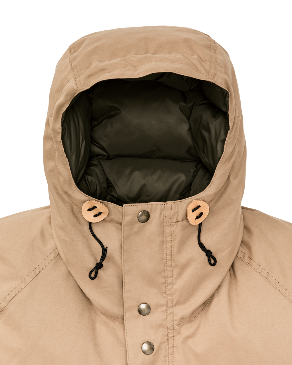 Alternate view of the Filson Filson X Crescent Down Works Parka - Dark Tan / Tan
