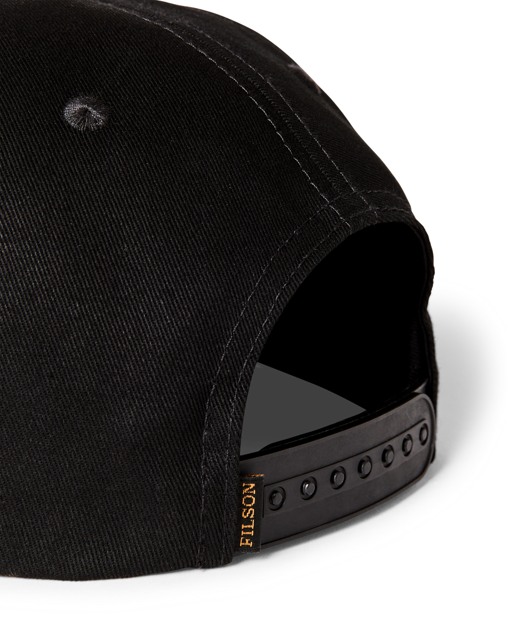 Alternate view of the Filson Bear Trucker Cap - Black