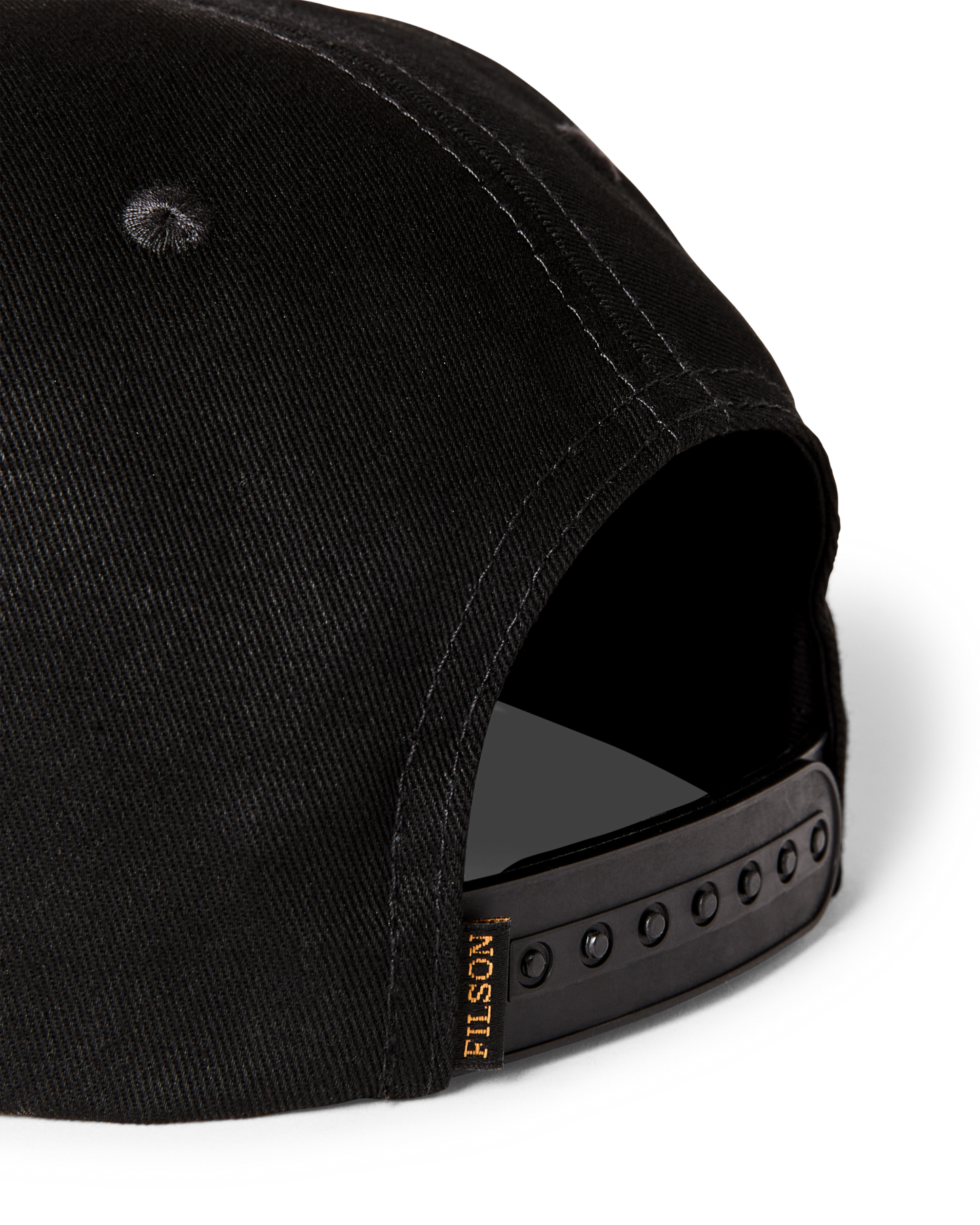 Alternate view of the Filson Bear Trucker Cap - Black