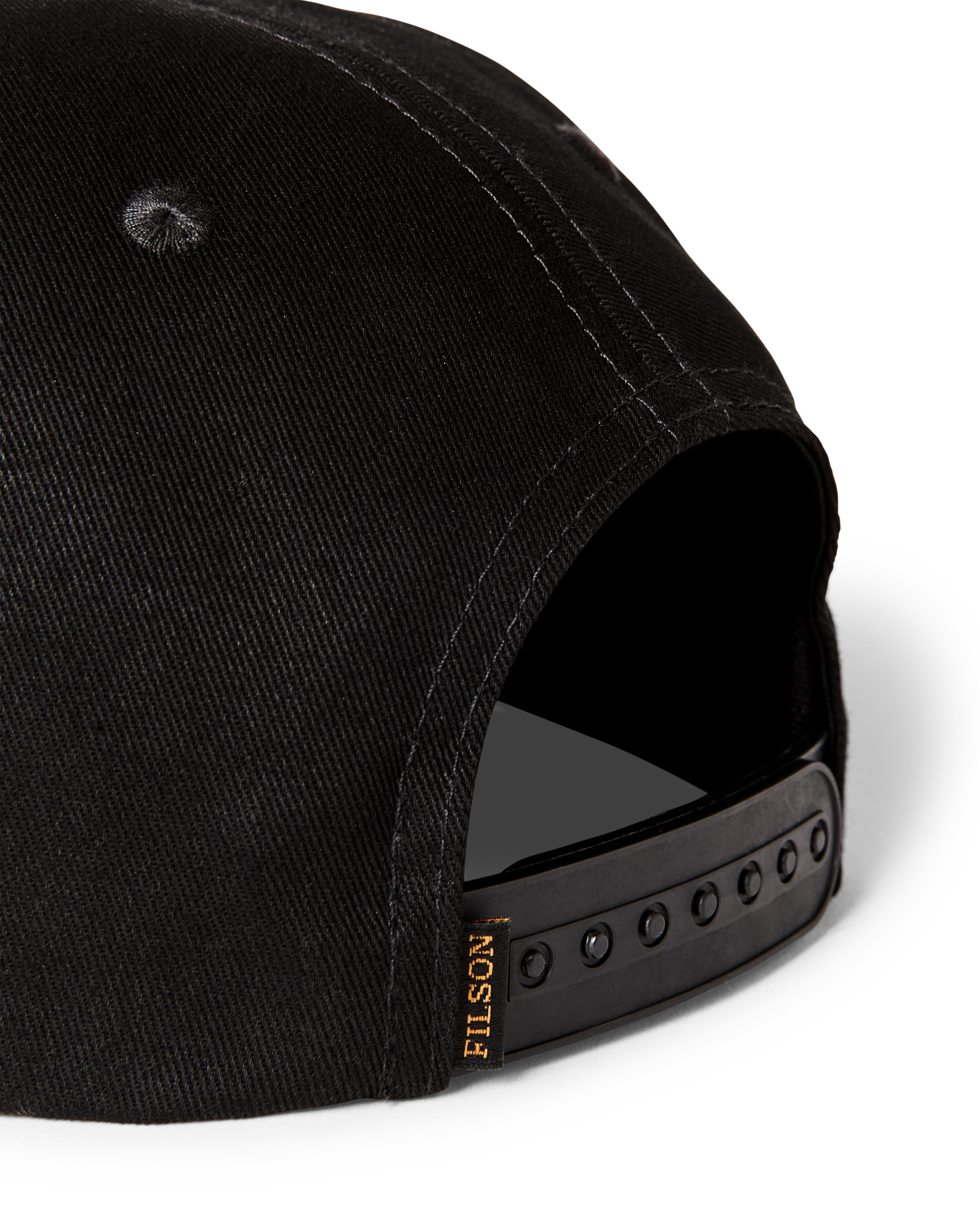 Alternate view of the Filson Bear Trucker Cap - Black