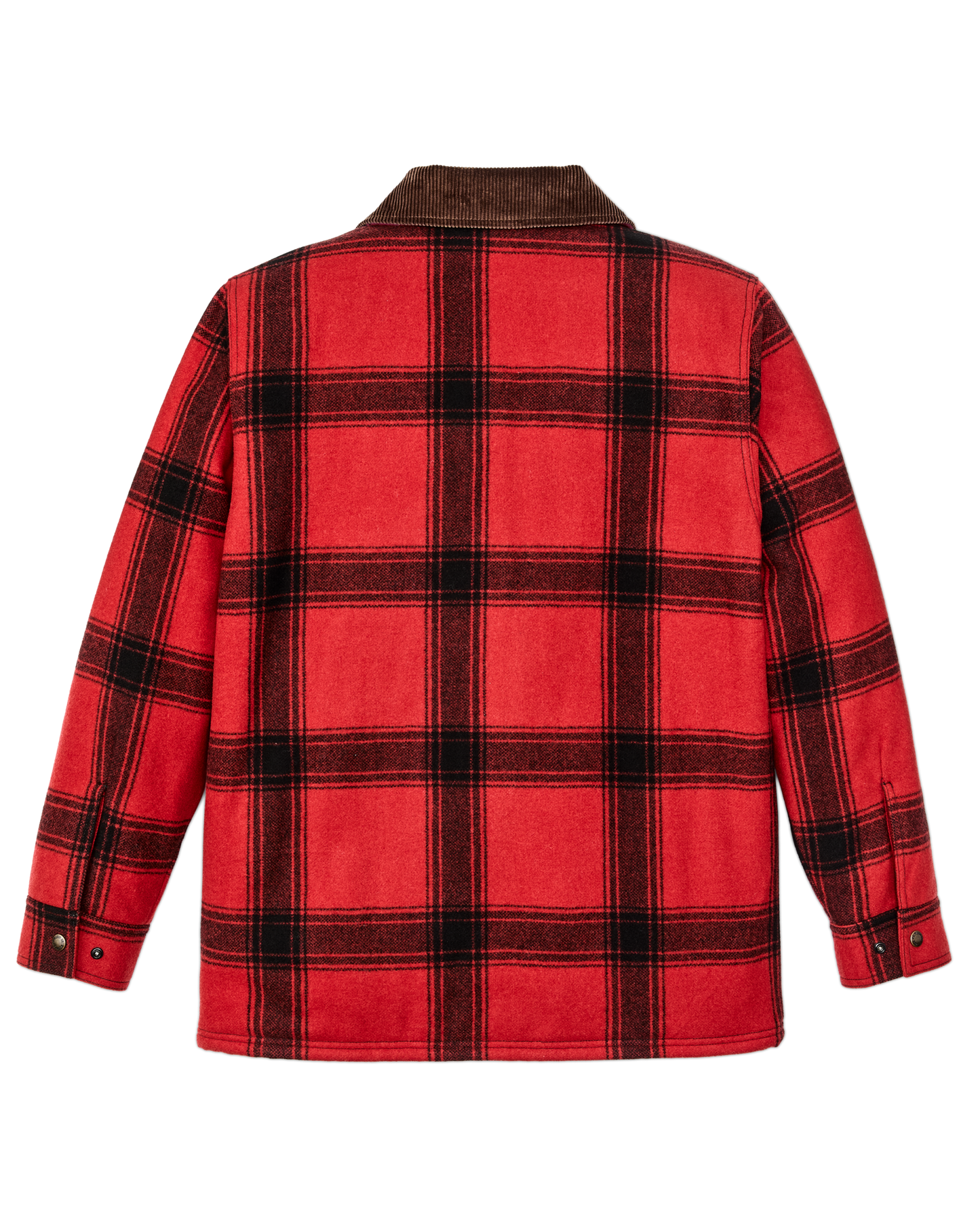 Spokane Insulated Cruiser Jacket - Red / Black Windowpane