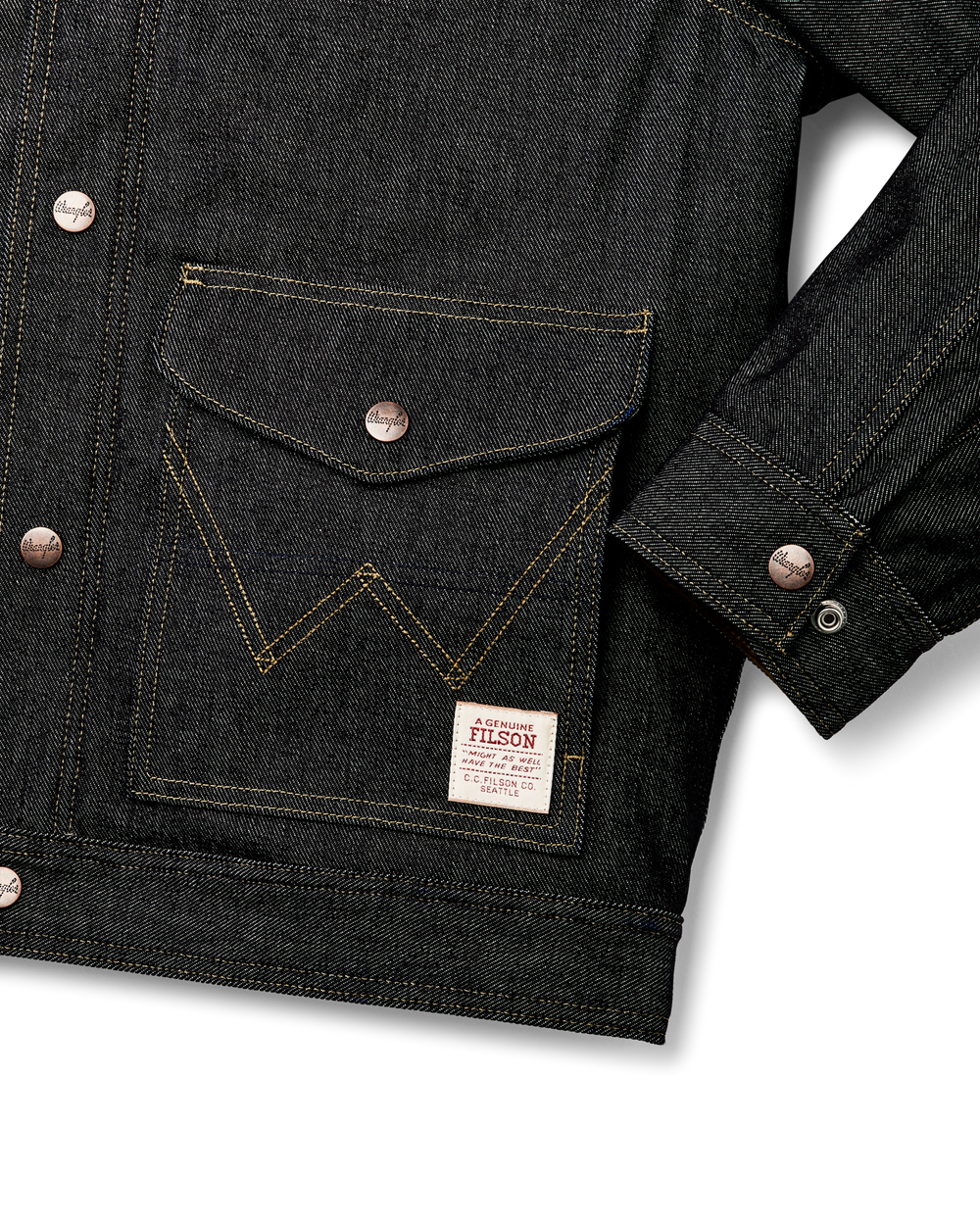 Wrangler X Filson Denim Work Jacket - Indigo