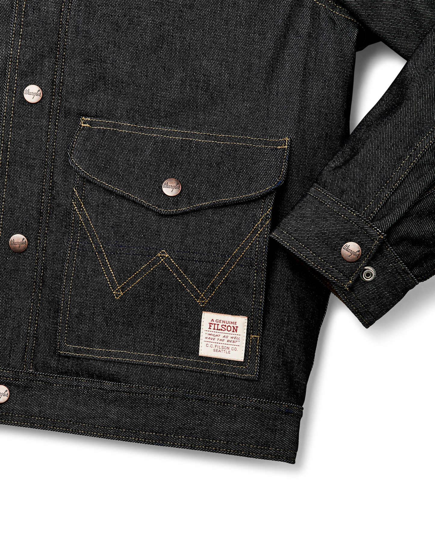 Wrangler X Filson Denim Work Jacket - Indigo