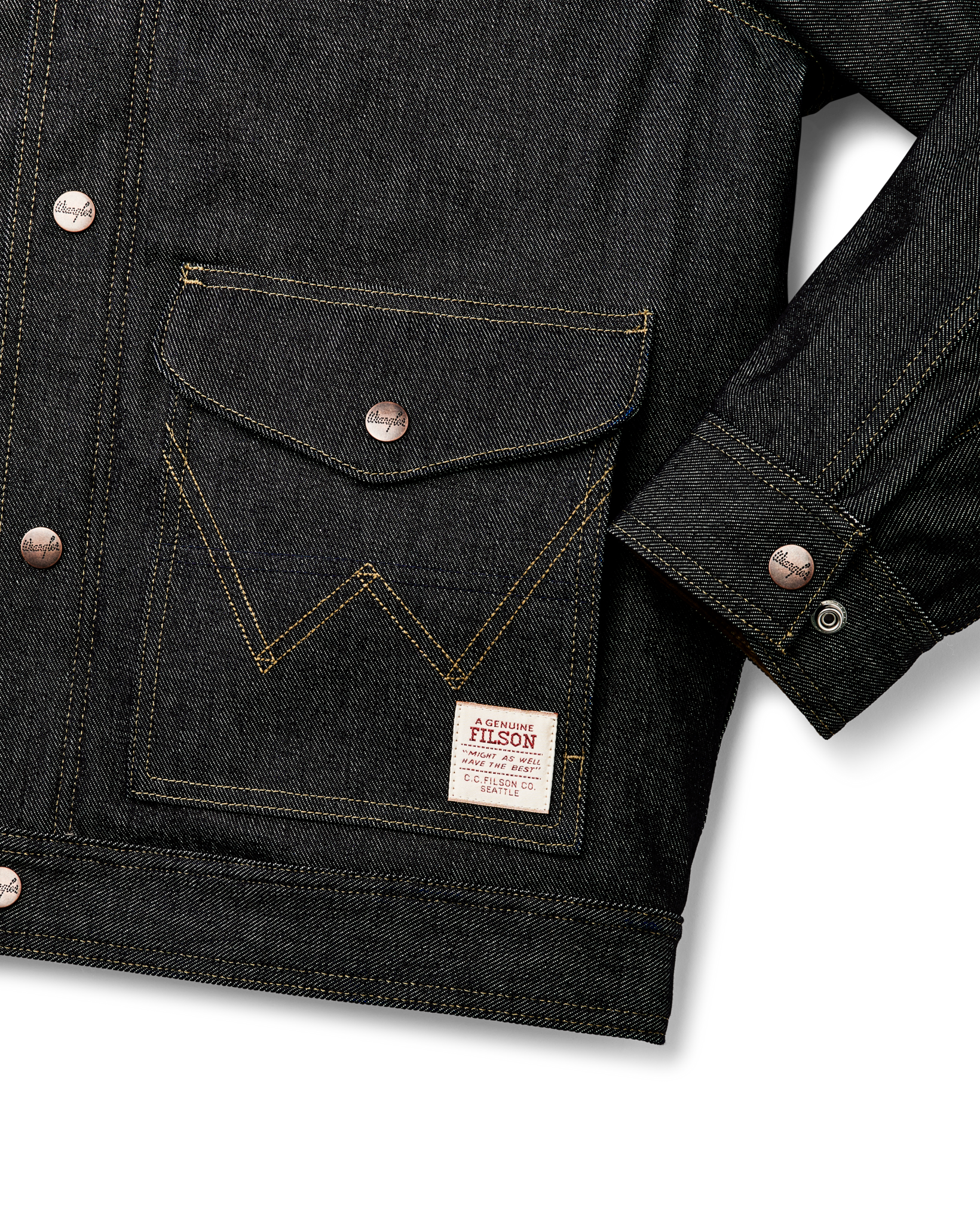 Wrangler X Filson Denim Work Jacket - Indigo