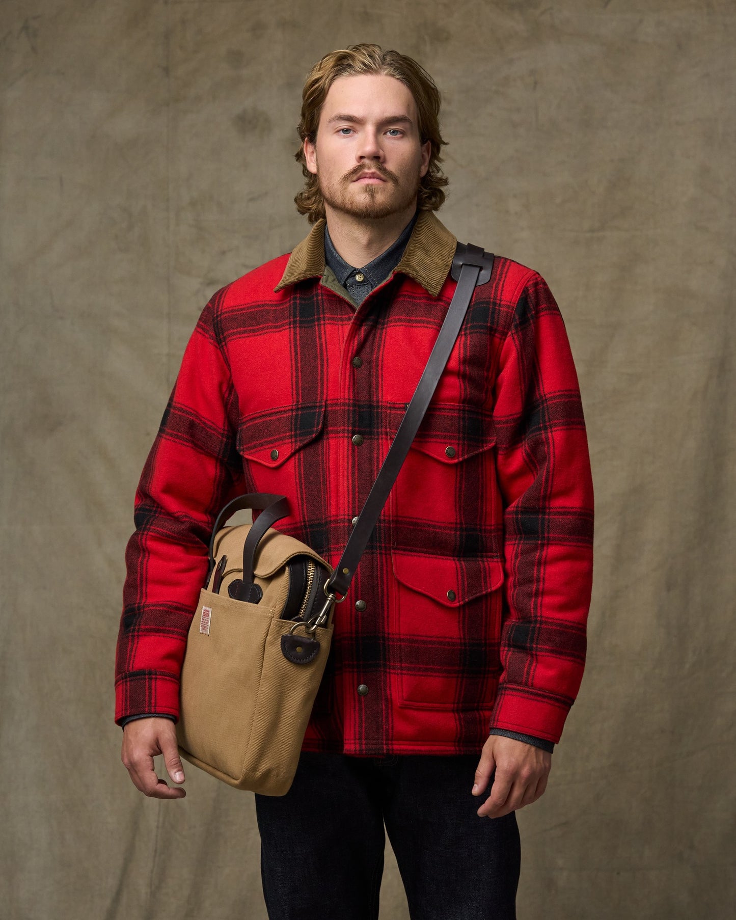 Rugged Twill Original Briefcase - Tan