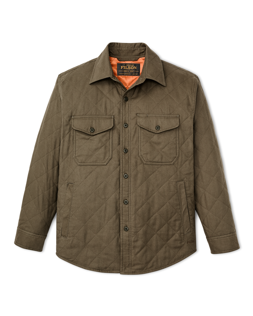 Insulated Flannel Jac-Shirt - Field Olive
