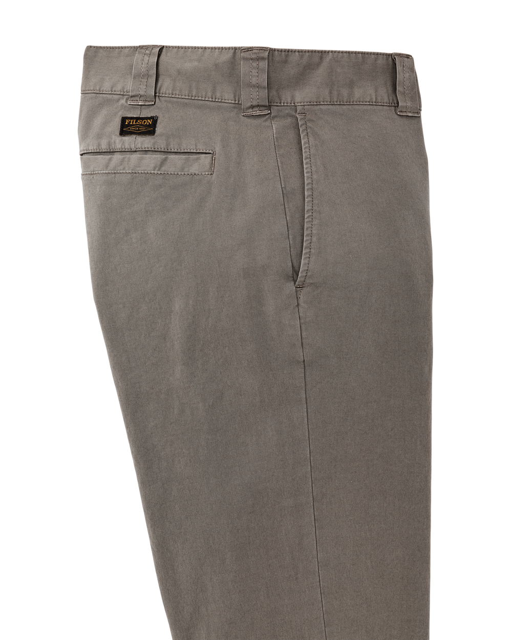 Alternate view of the Filson Granite Mountain Flat Front Pants - Hawk Brown