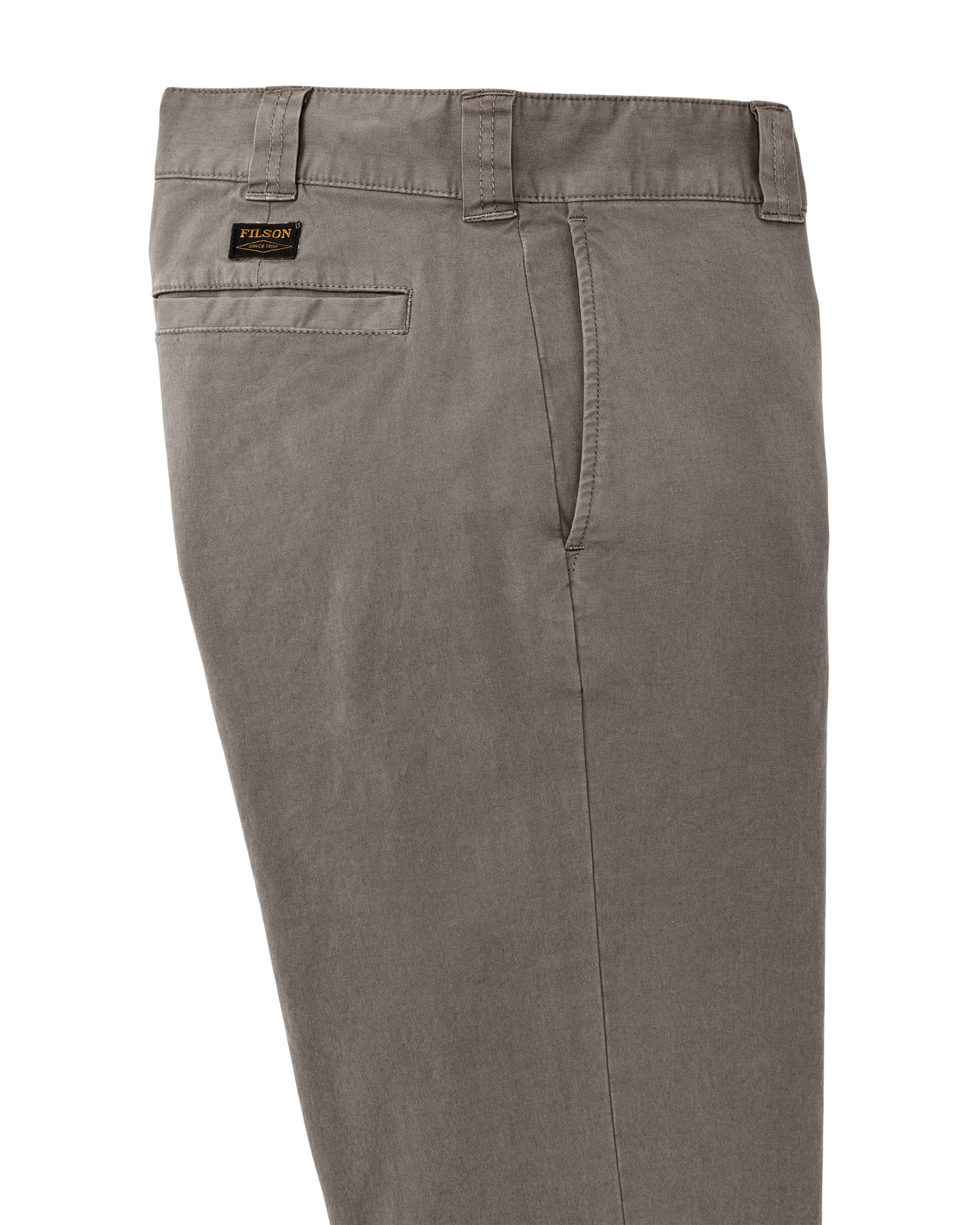 Alternate view of the Filson Granite Mountain Flat Front Pants - Hawk Brown