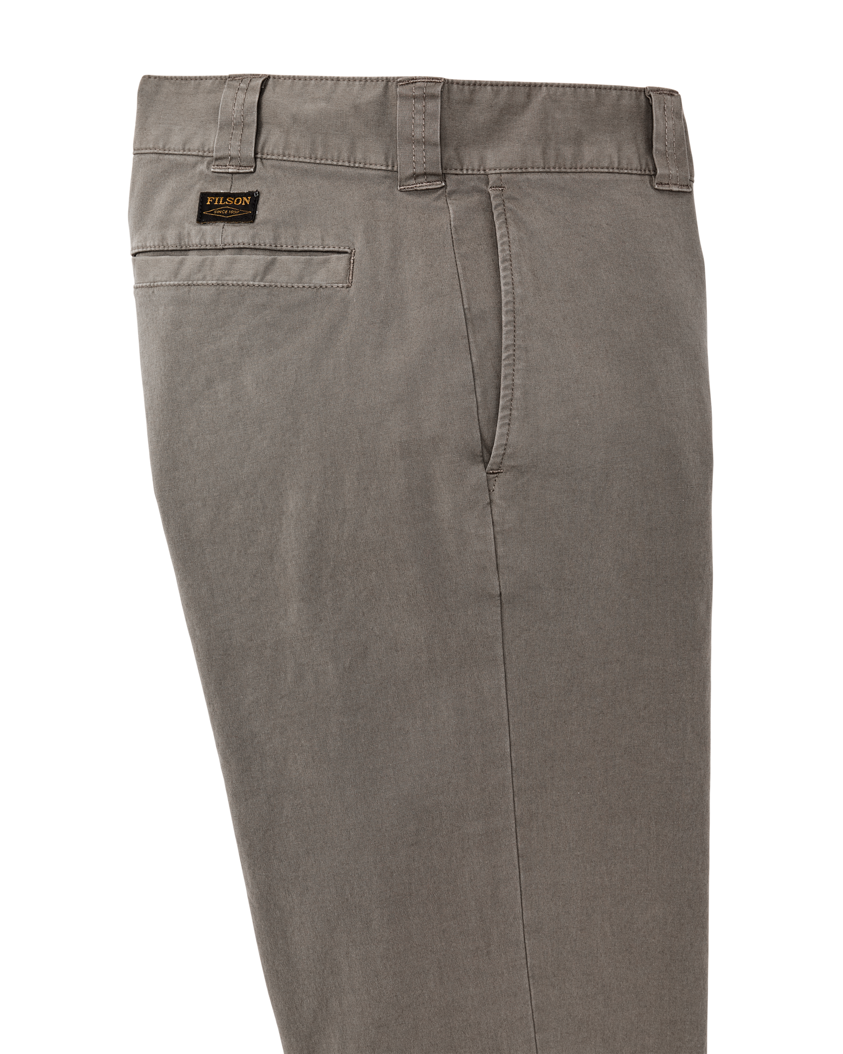 Alternate view of the Filson Granite Mountain Flat Front Pants - Hawk Brown