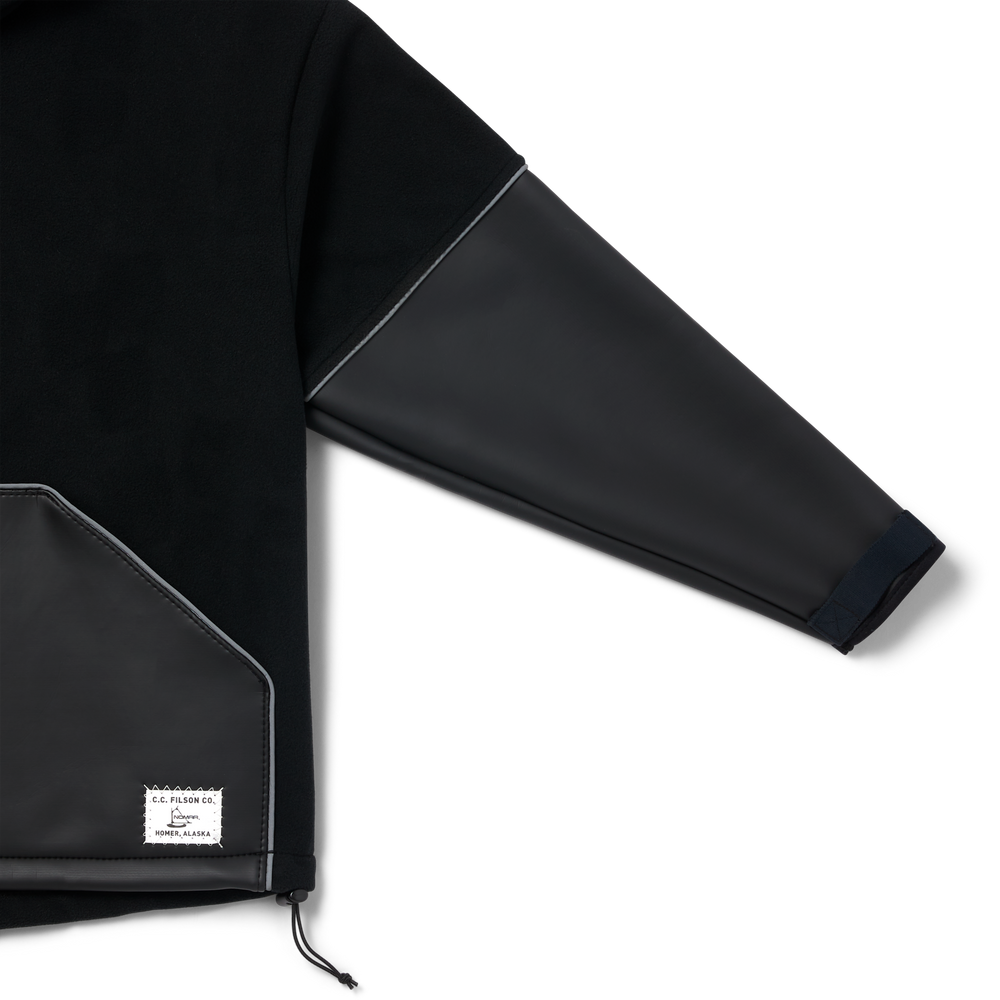 Alternate view of the Filson Filson X Nomar Alaska Fish Picker Pullover - Black