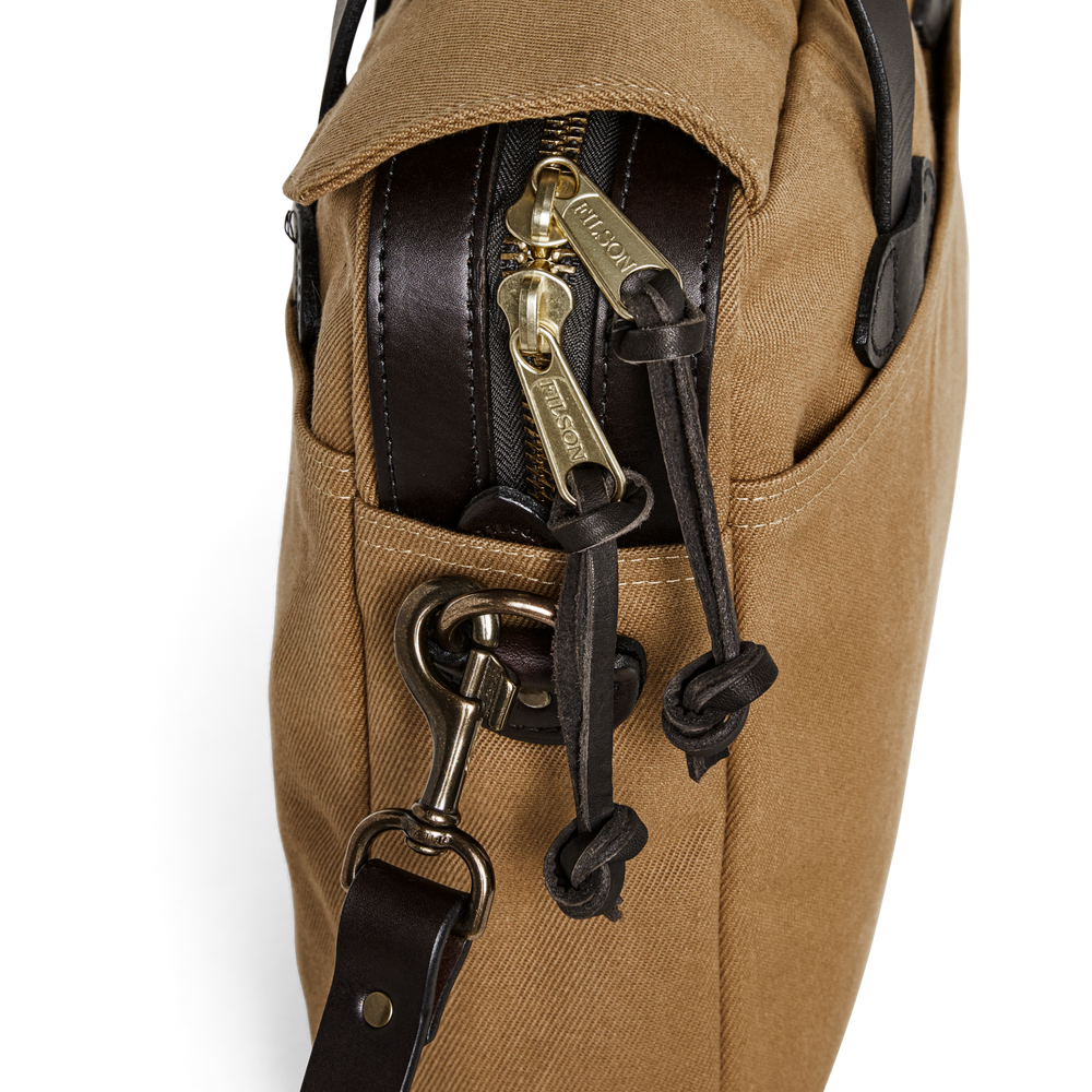 Rugged Twill Original Briefcase - Tan | Filson