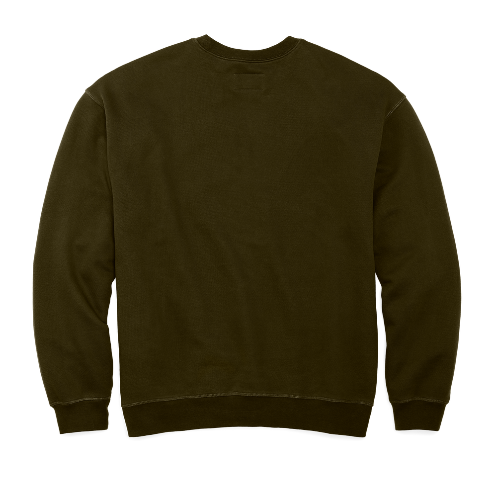 Alternate view of the Filson Training Crewneck Sweatshirt  - Dark Olive