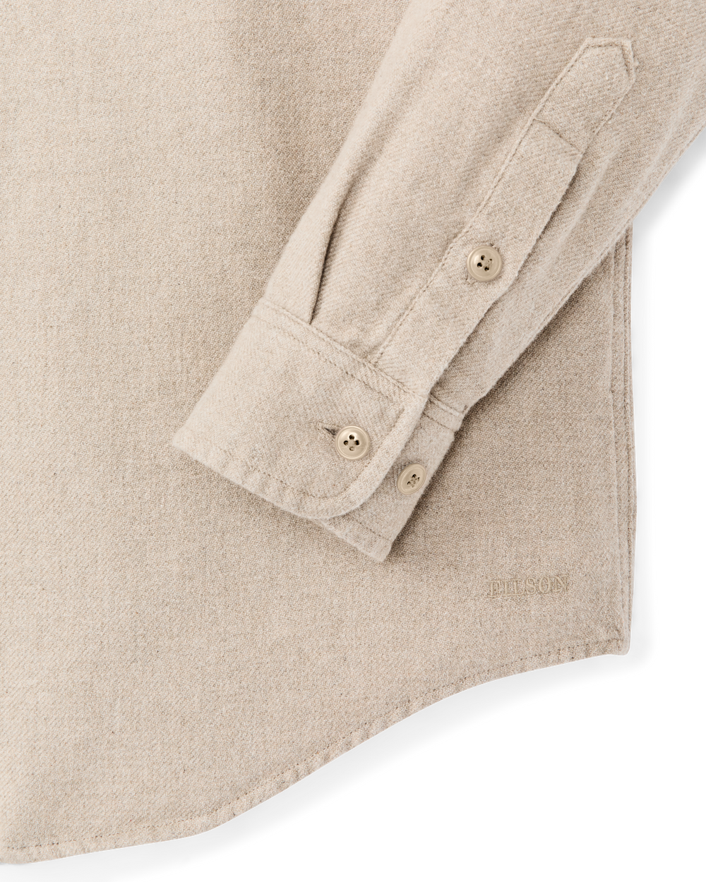 Rustic Flannel Shirt - Dark Natural Heather