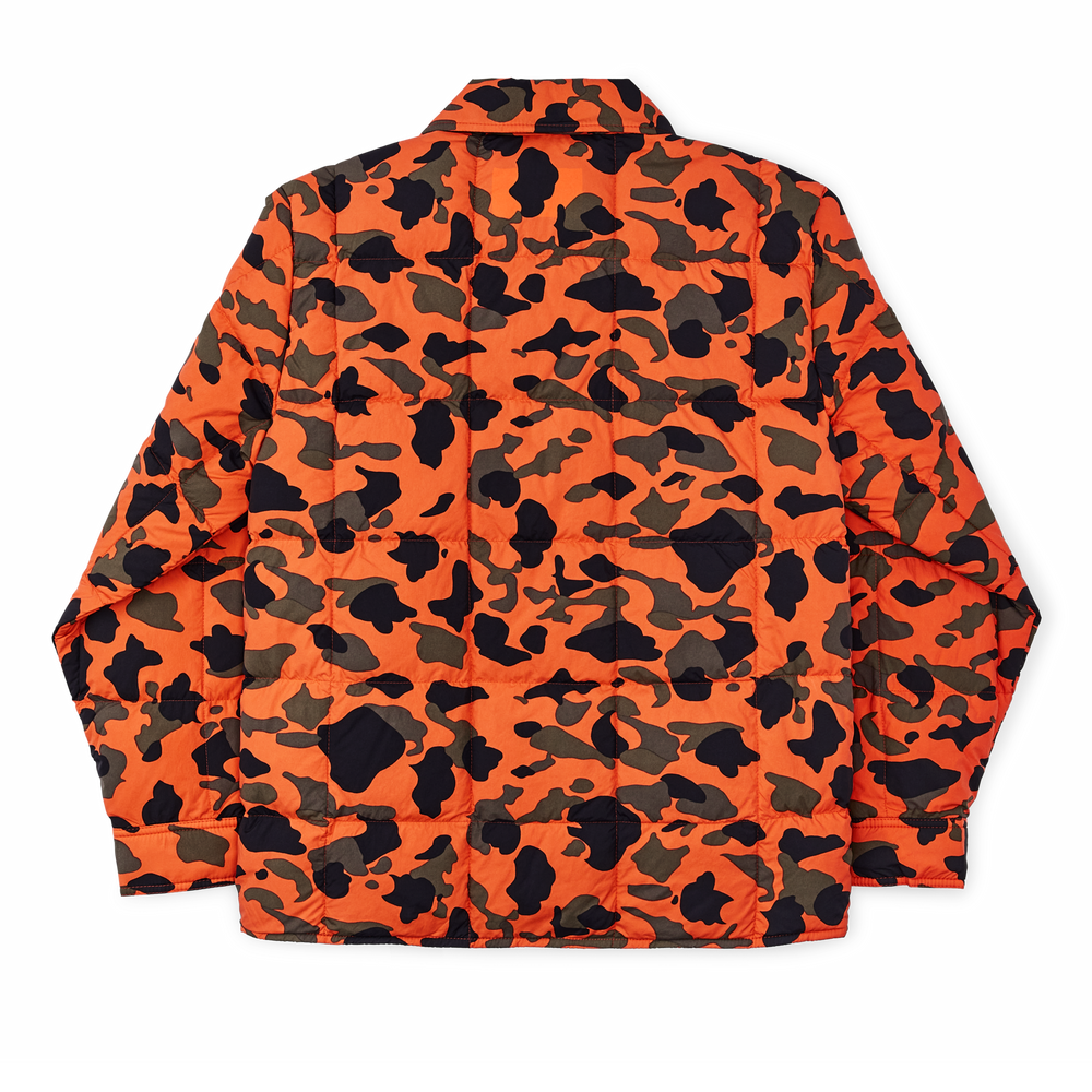 Alternate view of the Filson Lightweight Down Jac-shirt - Flame Camo
