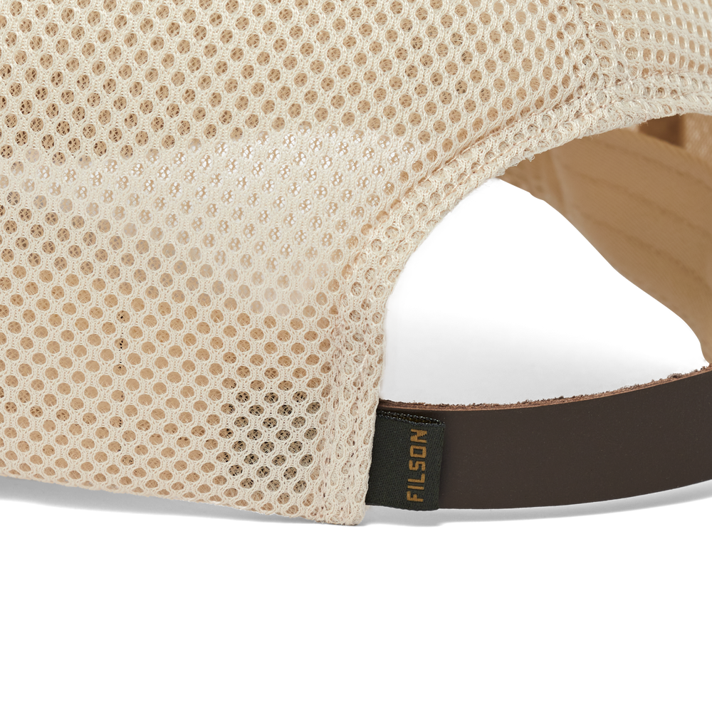 Alternate view of the Filson Mesh Logger Cap - Stone