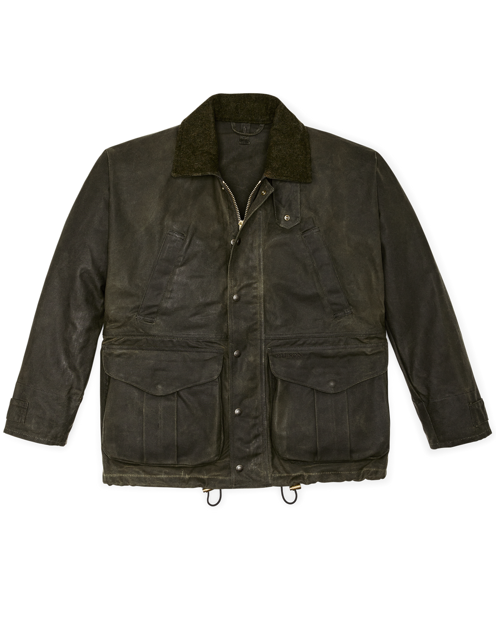 Lined Tin Cloth Field Jacket - Otter Green