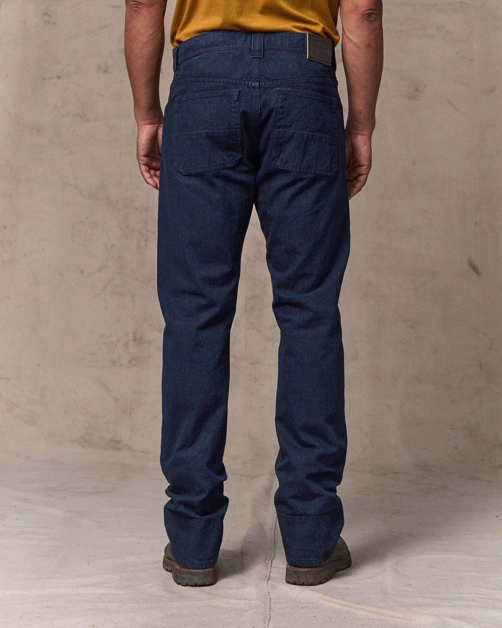 Dry Tin Cloth 5-pocket Pants - Indigo | Filson