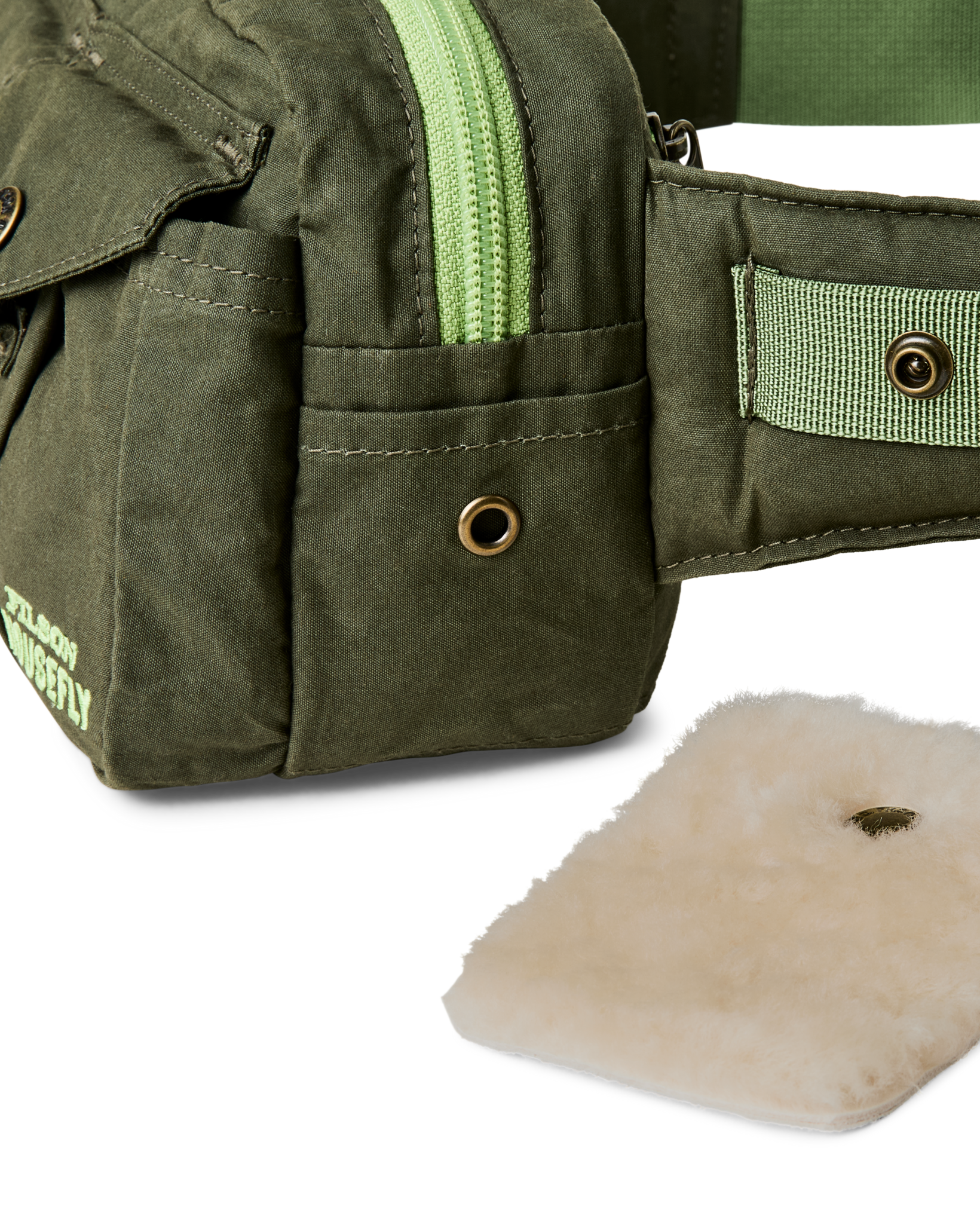 Alternate view of the Filson Filson X Housefly Ranger Waistpack - Otter Green
