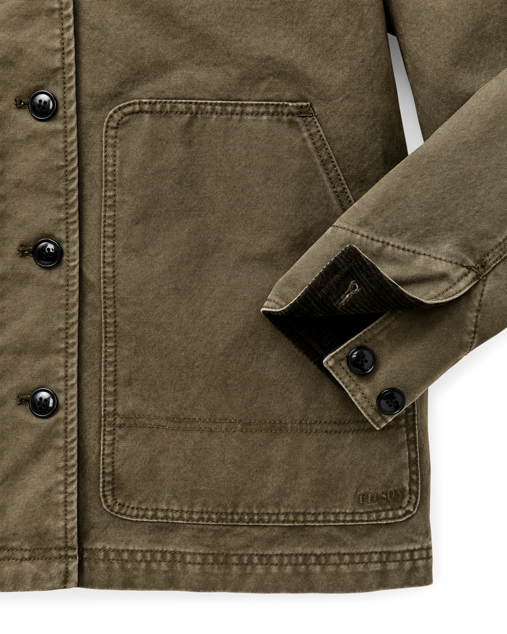Women's Canvas Barn Coat - Marsh Olive