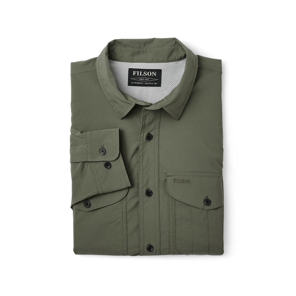 Alternate view of the Filson Twin Lakes Sport Shirt - Dusty Olive
