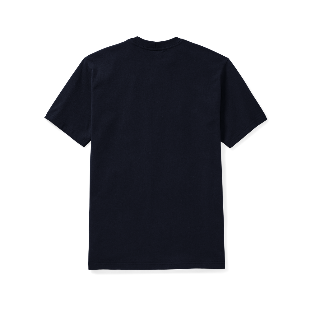 Alternate view of the Filson Outfitter Solid T-shirt - Dark Navy