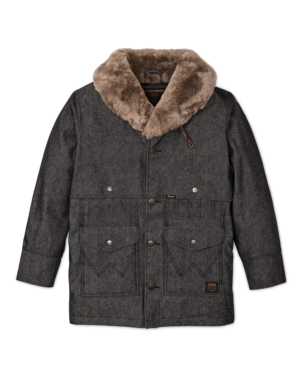 Wrangler X Filson Packer Coat - Black | Filson