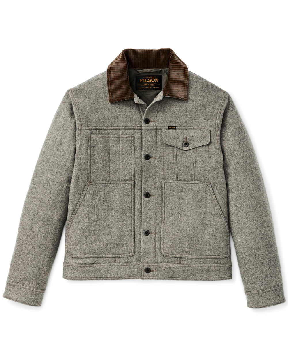 Spokane Insulated Short Cruiser - Vintage Heather Gray