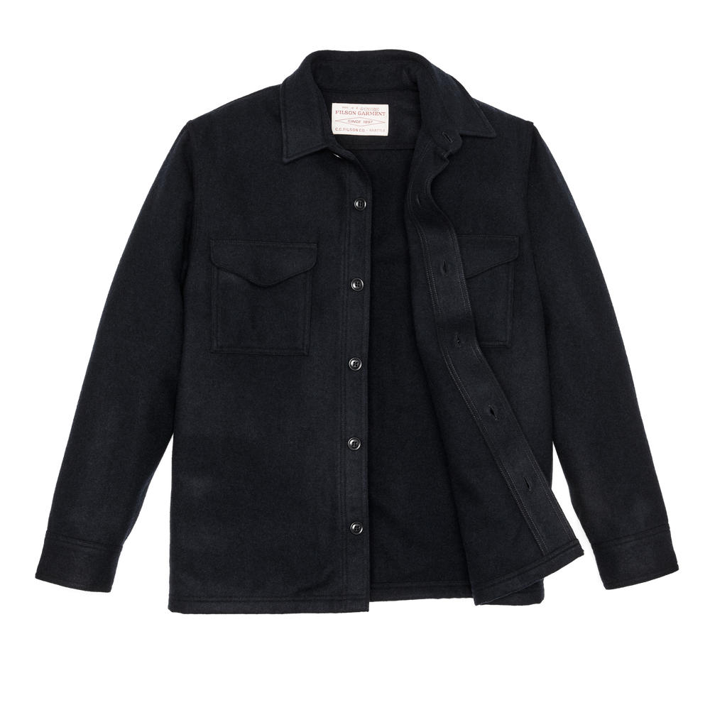 Alternate view of the Filson Wool Jac-shirt - Navy
