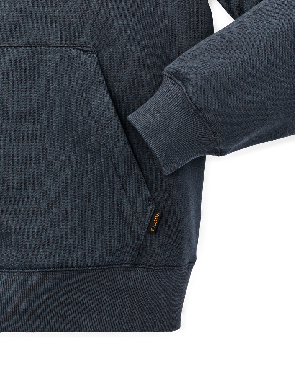 Alternate view of the Filson Northwest Hoodie - Ink Blue