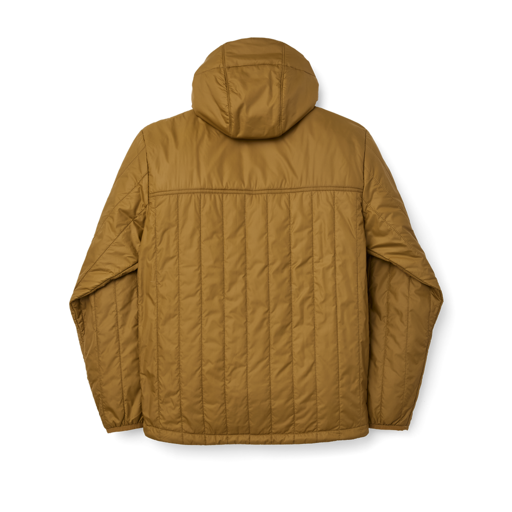 Alternate view of the Filson Ultralight Hooded Jacket - Gold Ochre