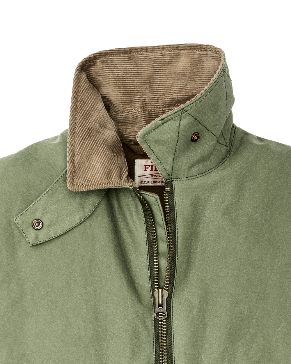 Women's Shelter Cloth Short Work Jacket - Sage Olive