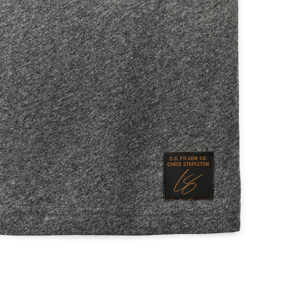 Alternate view of the Filson State Of Kind T-shirt - Dark Heather Gray